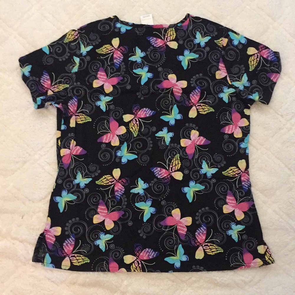 💕🦋SCRUB TOP💕🦋 - Picture 2 of 2